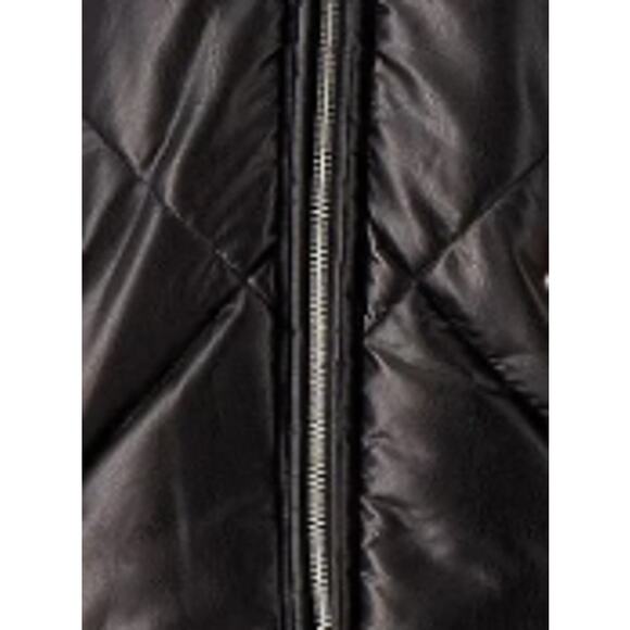 Nuage Hooded Puffer Coat – Black, Size X-Small (New) - Picture 4 of 6